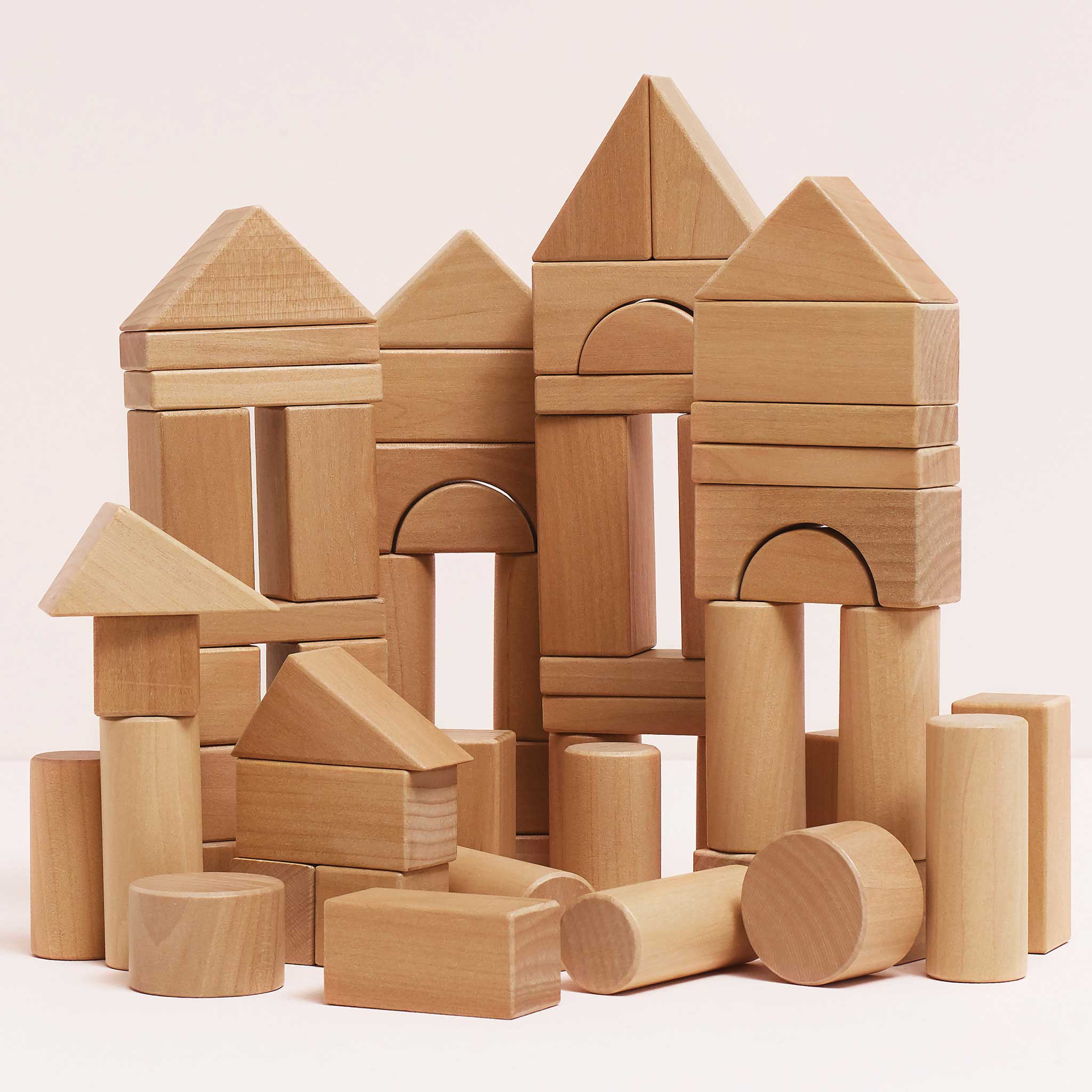 Natural Wood Building Blocks | Eco Chic Home