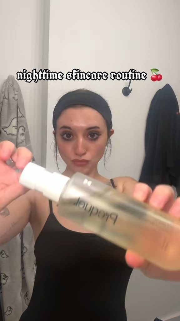 night time skincare routine 🖤🍒

#LTKFindsUnder100 #LTKFindsUnder50