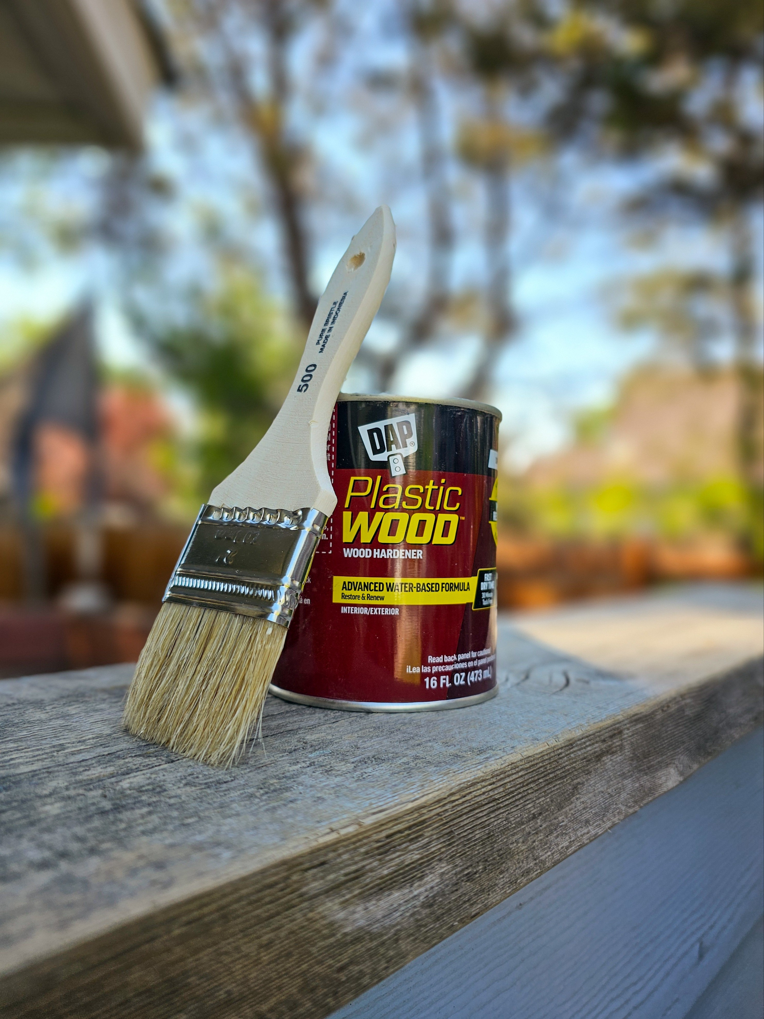 This DAP wood rot repair kit has saved us from replacing sections that would've otherwise needed a full tear out and rebuild. It fills and hardens right into the damaged spot so you get a solid, paintable repair instead of a patch job. #woodrotrepair #diyrepair 

 #LTKSeasonal #LTKHome