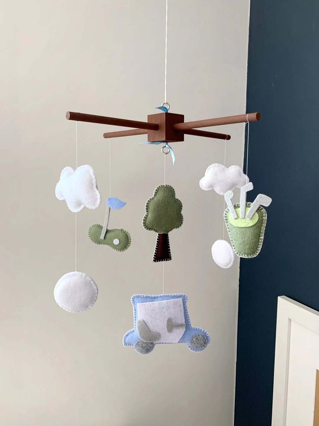 Baby Mobile Golf, Golfing Nursery, Golf Baby Decor, Custom Baby Crib Mobile, Baby Boy Mobile, Kid... | Etsy (US)