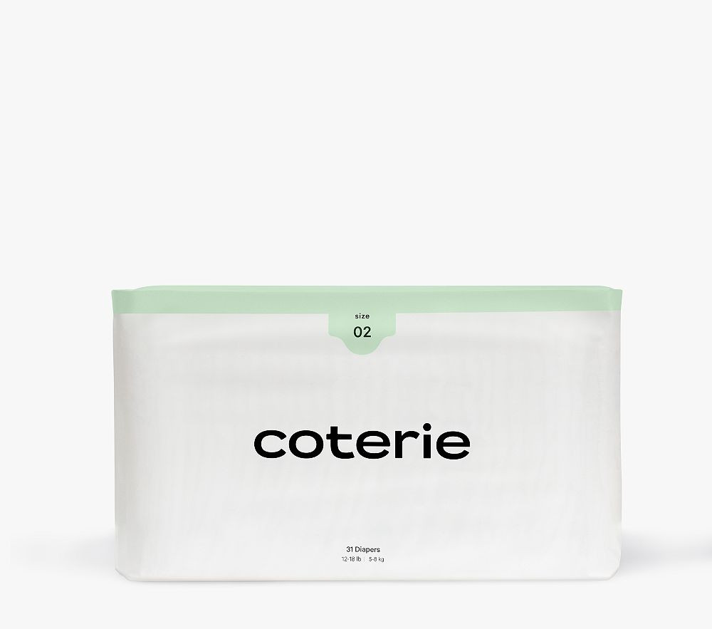Coterie Diaper 6 Pack, Size 02, (10-16lbs) | Pottery Barn Kids
