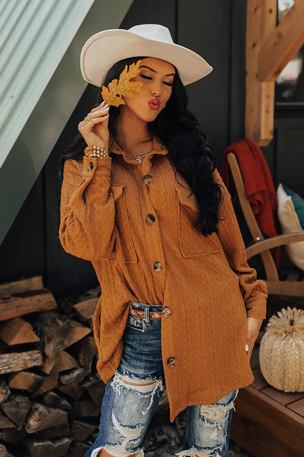 Pumpkin Swirl Jacket | Impressions Online Boutique