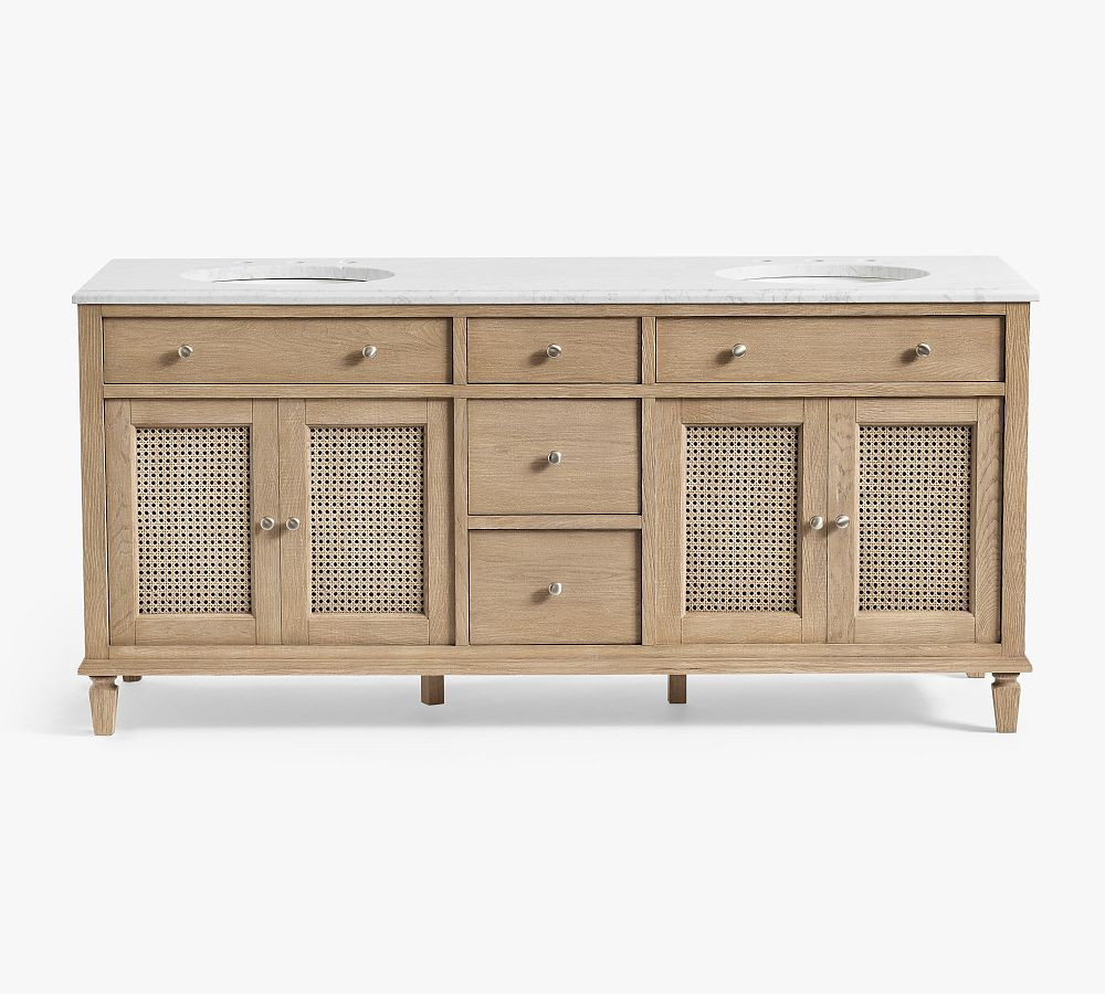 Sausalito 70" Double Sink Vanity | Pottery Barn (US)