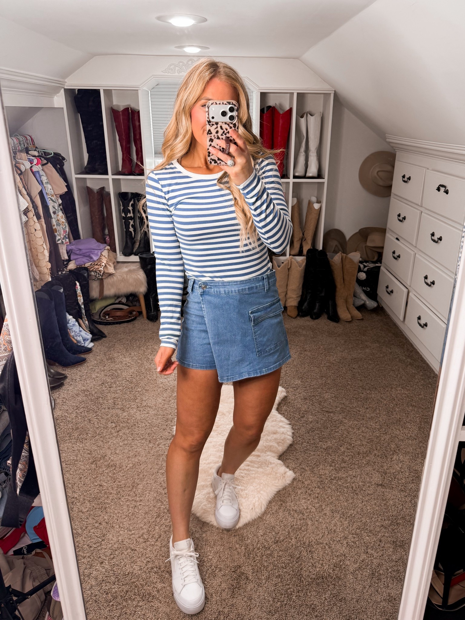 Shop this super cute outfit from Amazon! Loving this skort!