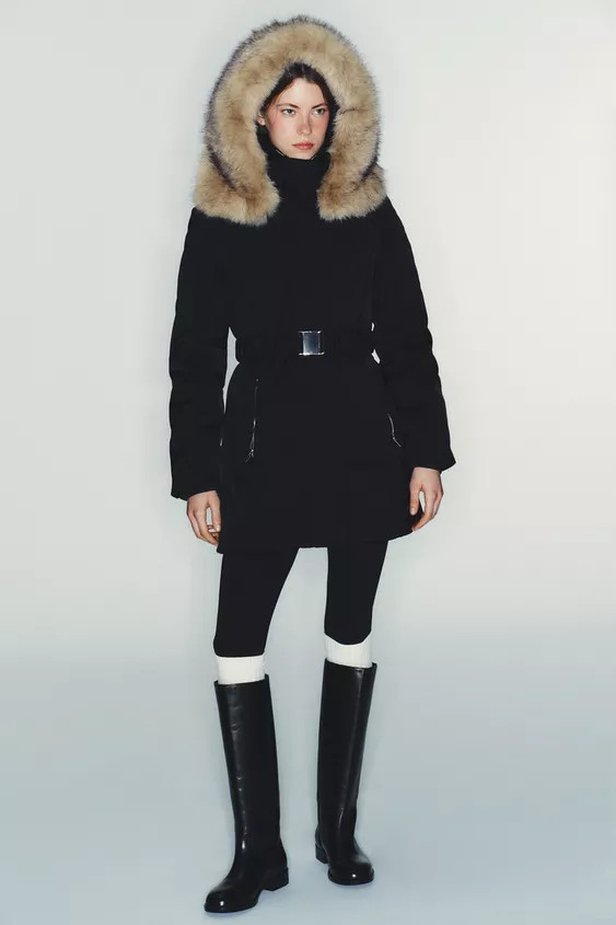 FLACHER LEDERSTIEFEL | Zara DE