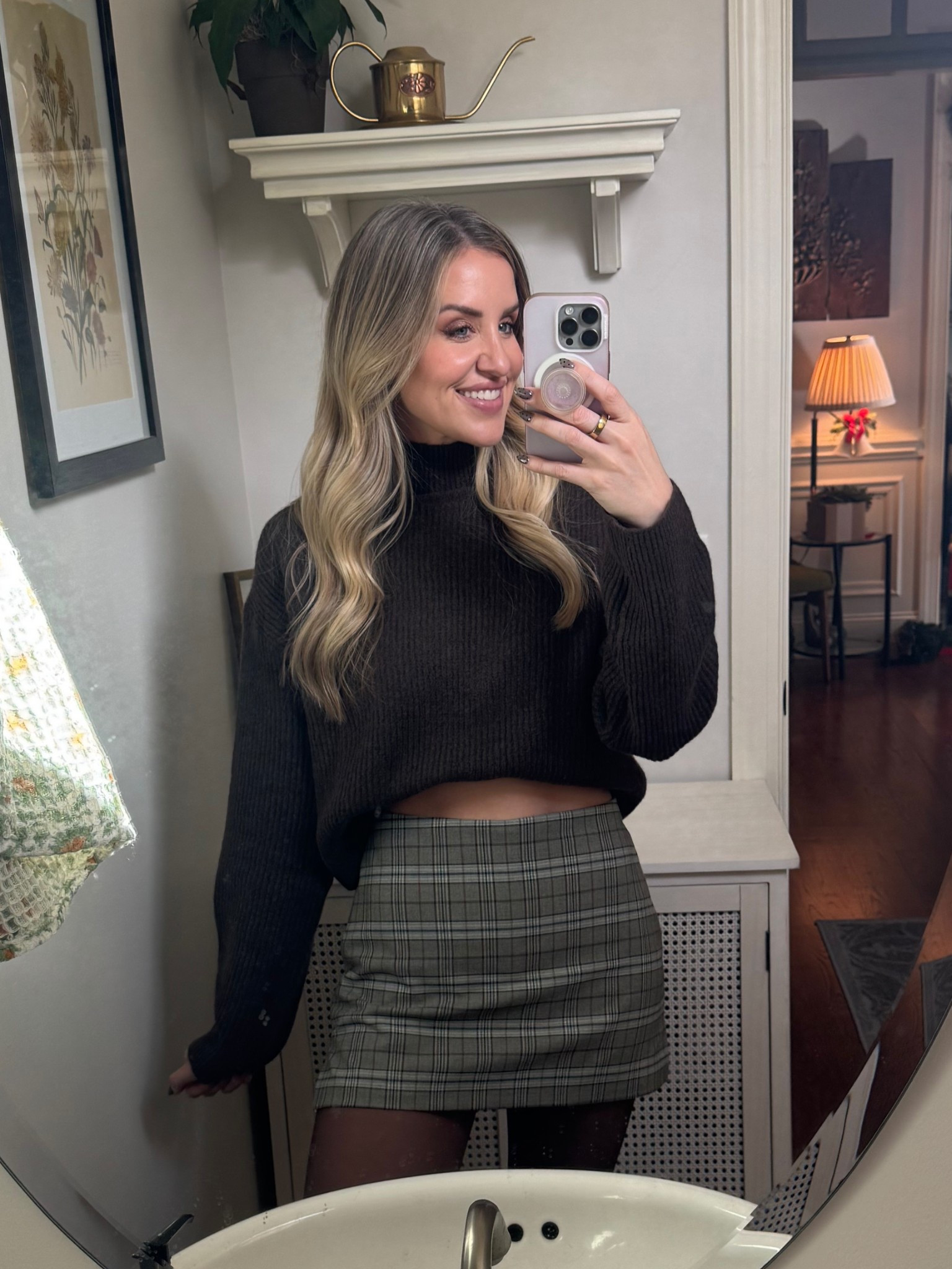 Thanksgiving fit 🤎

Sweater: XS
Skirt: 4

#LTKFindsUnder100 #LTKCyberWeek #LTKSeasonal