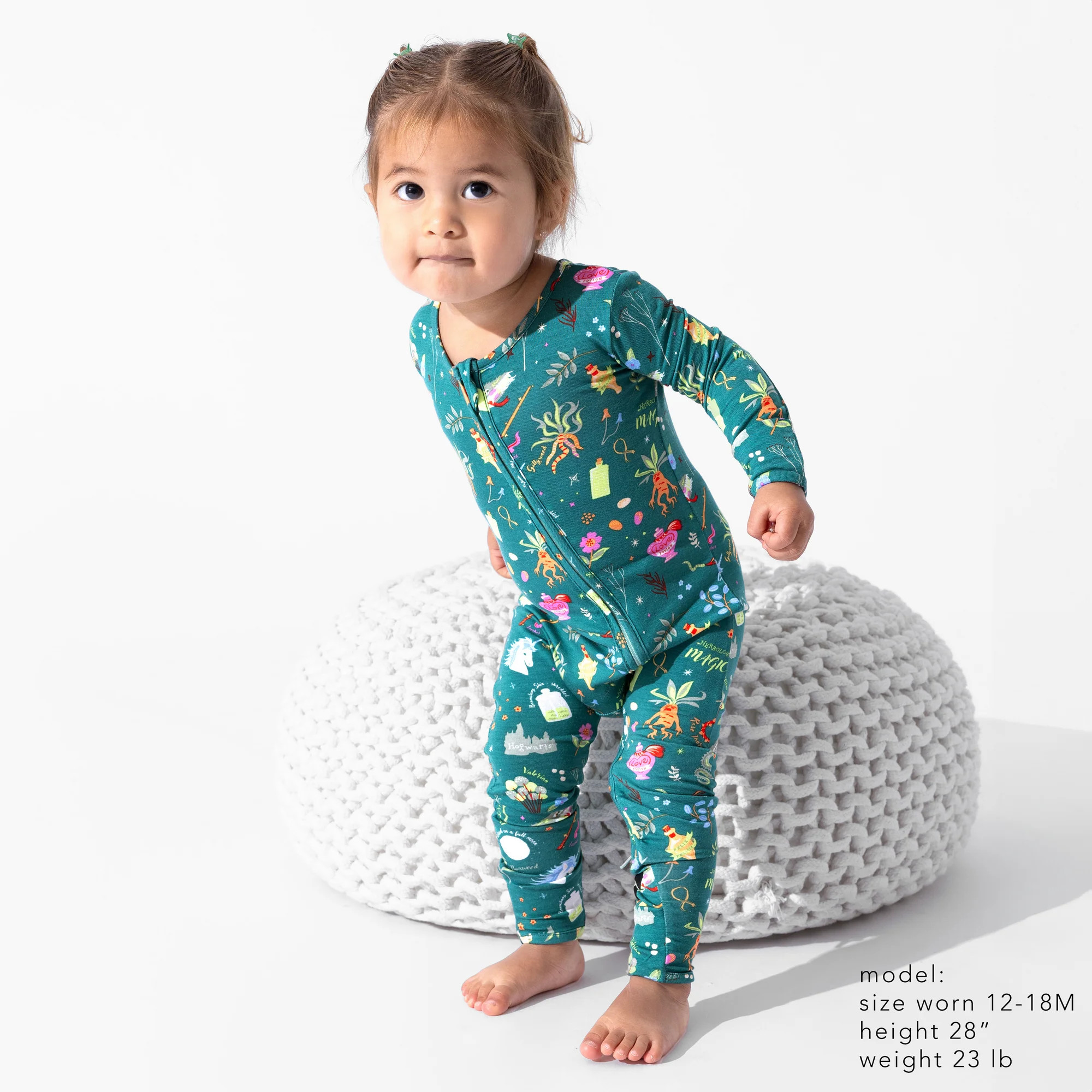 Mandrake's Potions & Herbs Bamboo Convertible Footie | Bellabu Bear