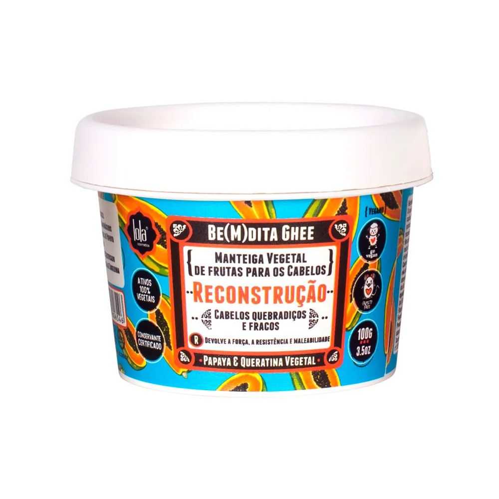 Máscara de Reconstrução Lola Cosmetics Be(m)dita Ghee 100 g | Amobeleza (BR)
