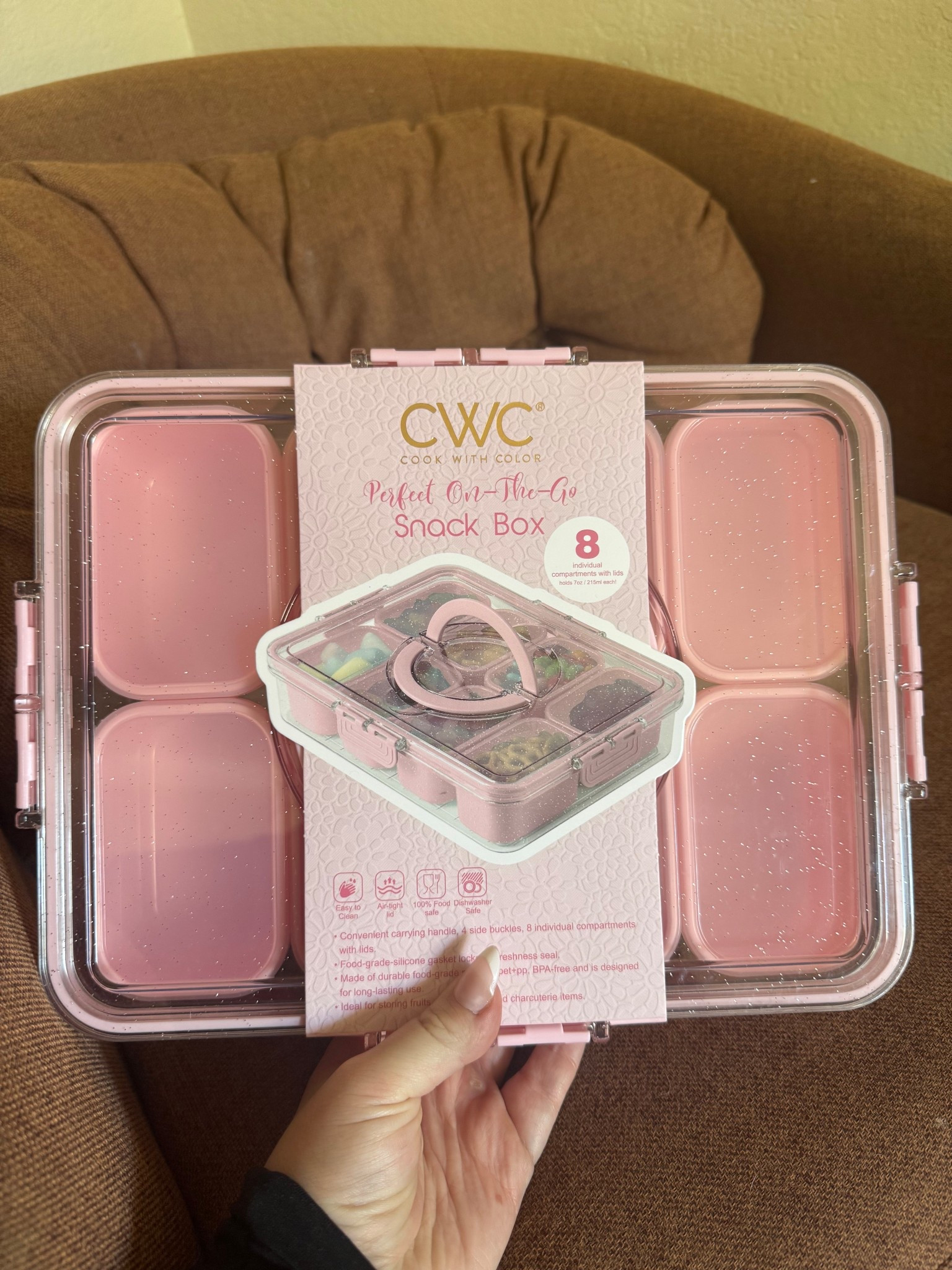Just picked this up at target for the drive with the girls. The box sizes are the perfect size and now
I don’t have to lug a bunch of separate containers #targetstyle 

#LTKTravel #LTKKids #LTKmomlife