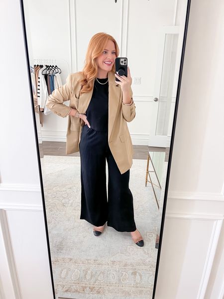 Petal & Pup try on! Basic blazer that is a great staple all year round! Go with your regular size or size down as it is oversized!

#LTKSeasonal #LTKstyletip #LTKworkwear