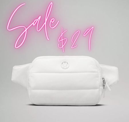I love a good lulu sale! 

#beltbag #bumbag #accessories

#LTKMostLoved #LTKsalealert #LTKSpringSale