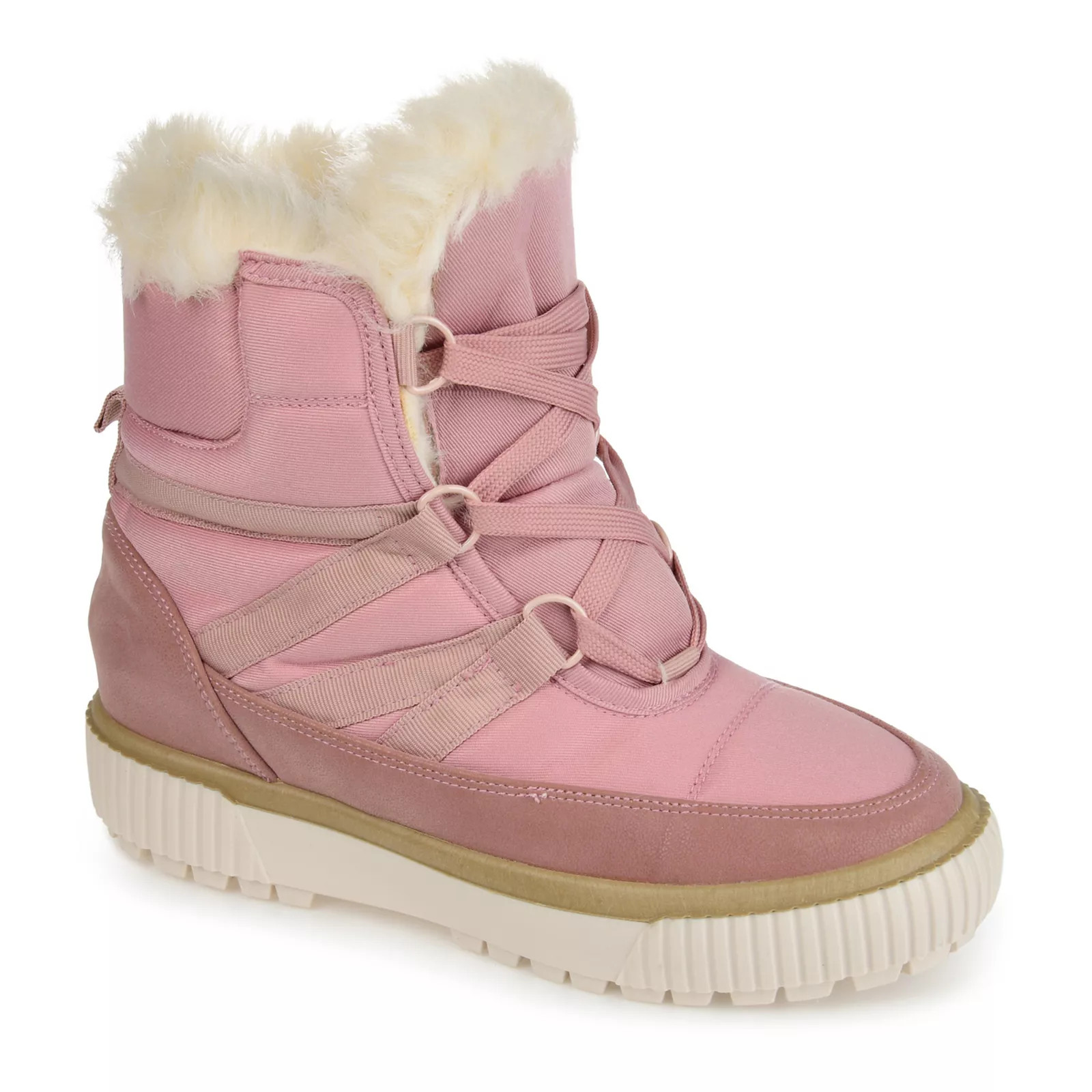 Journee Collection Slope Women's Winter Boots, Size: 10, Pink | Kohl's