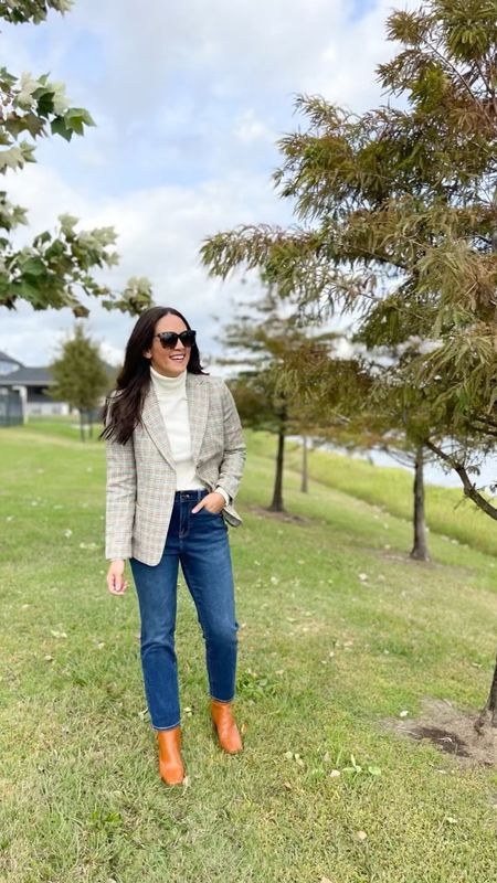 Welcoming Fall Temps with @talbotsofficial
New arrivals from Talbots being shared in stories today + you can shop this look and more outfit ideas in the @shopltk app 

#talbotspartner #mytalbots 
Fall outfits 
Fall fashion
Plaid blazer 
Denim 


#LTKSeasonal #LTKunder100 #LTKstyletip