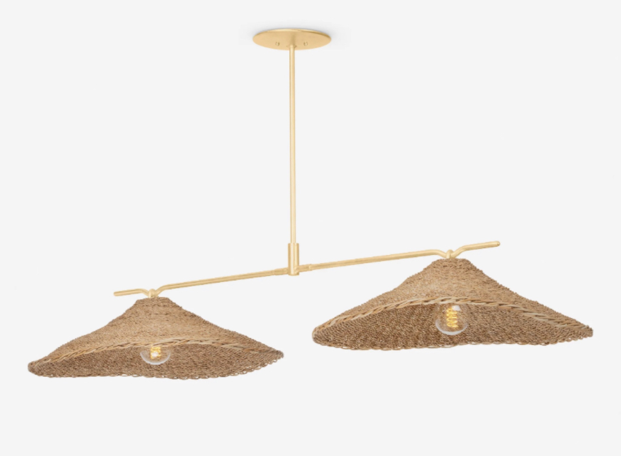 The mixture of woven and brass os everything!

#LTKFind #LTKstyletip #LTKhome