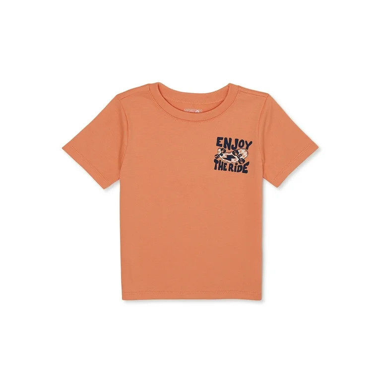 Garanimals Toddler Boy Short Sleeve Graphic T-Shirt, Sizes 18M-5T | Walmart (US)