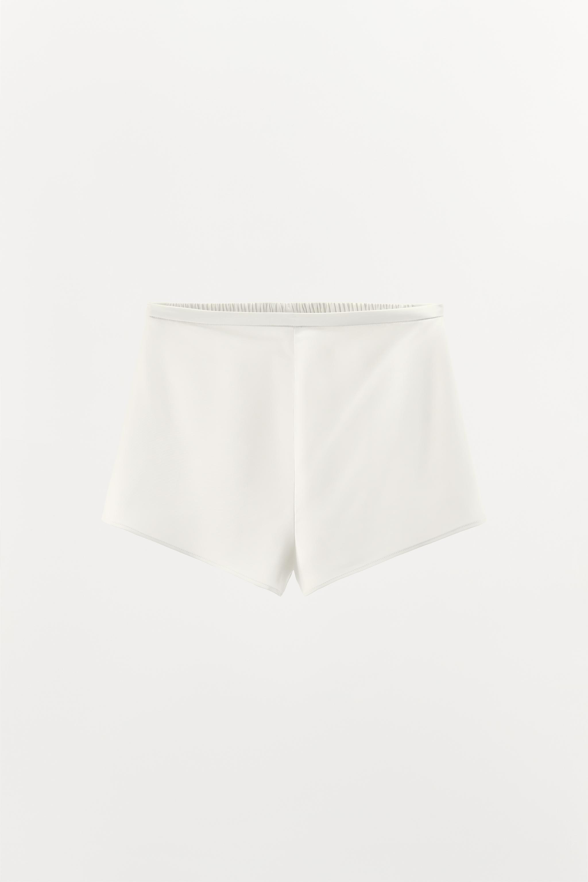 SATIN EFFECT SHORTS | Zara US