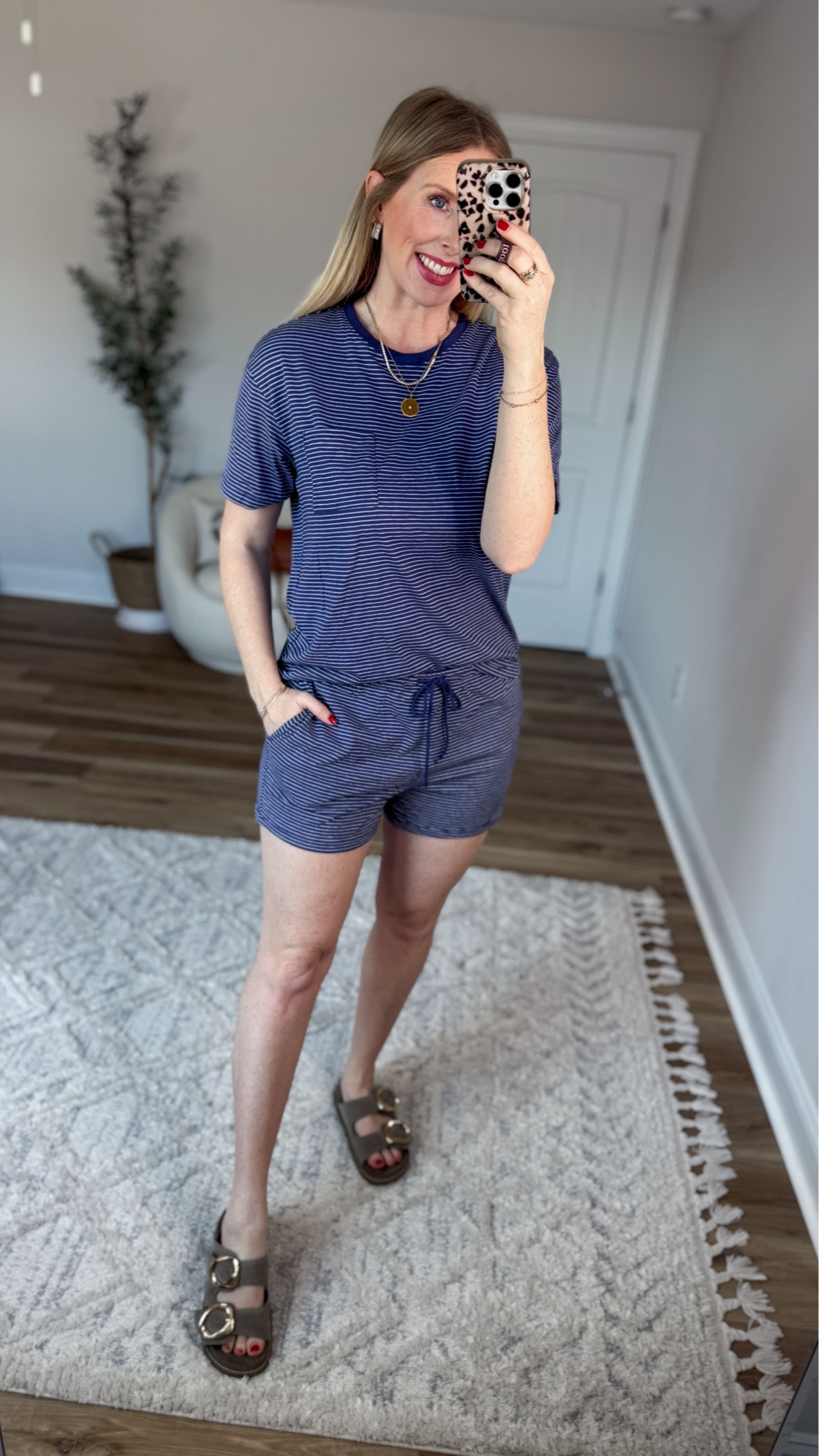 Weekend Walmart Wins try-on
Striped sleep set- small 

#LTKootd #LTKmomlife