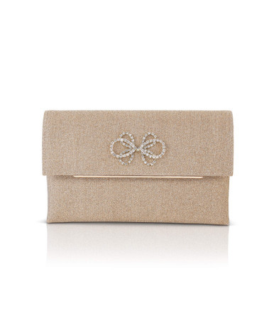 Alicia Sparkle Jacquard Envelope Clutch | Badgley Mischka