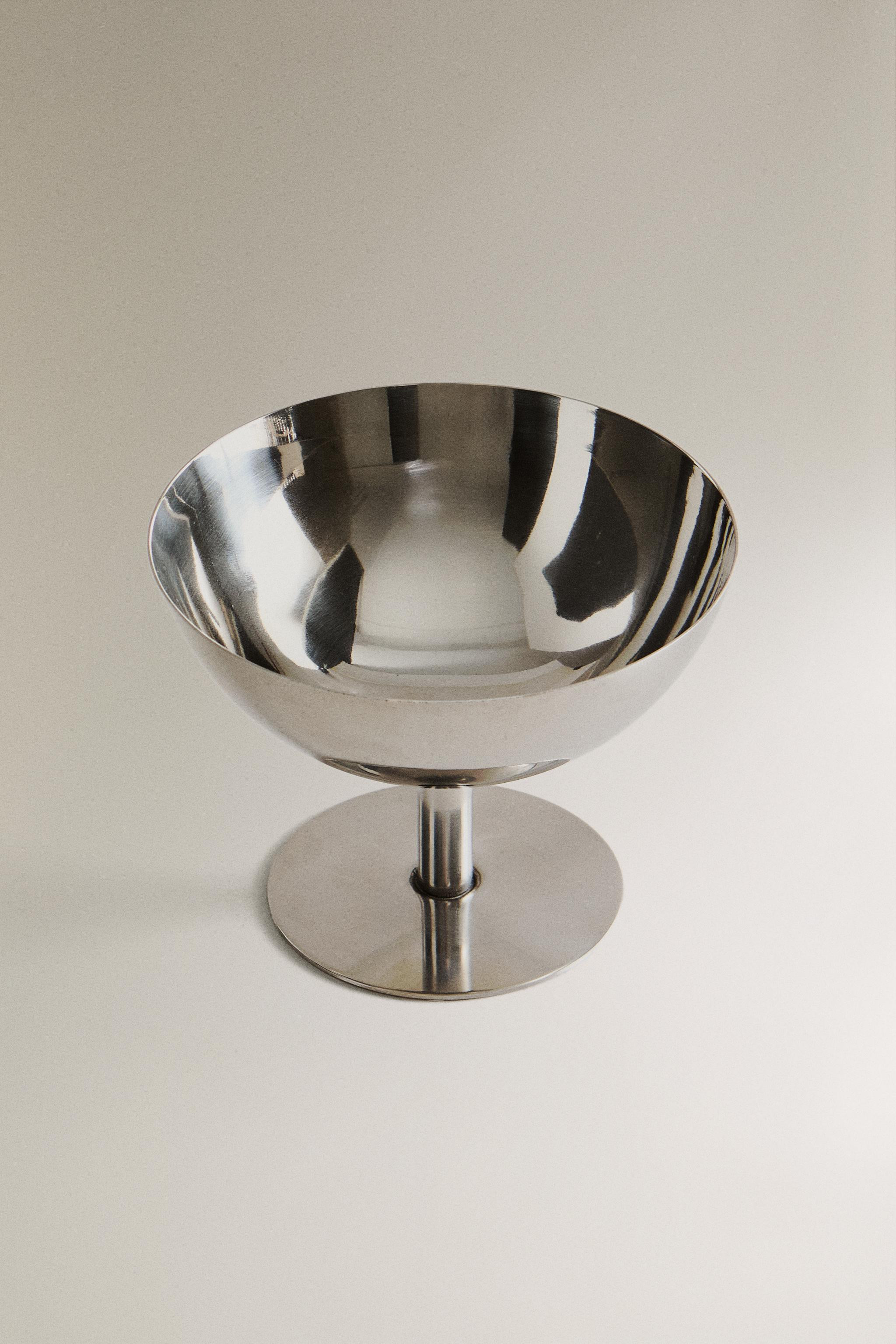LOW STAINLESS STEEL ICE-CREAM CUP | Zara US