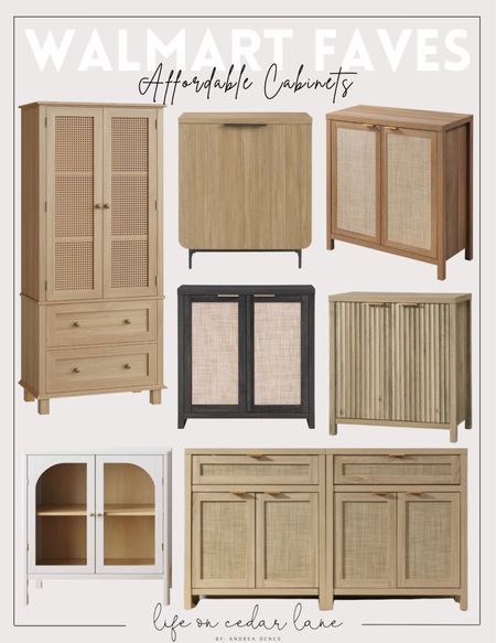 Walmart Home- check out our fave cabinets! So many beautiful & affordable pieces! Perfect for an entry way, media room, living room & more. Also you can buy two of the smaller pieces to make one big piece!

#homedecor #walmartdecor



#LTKhome #LTKsalealert