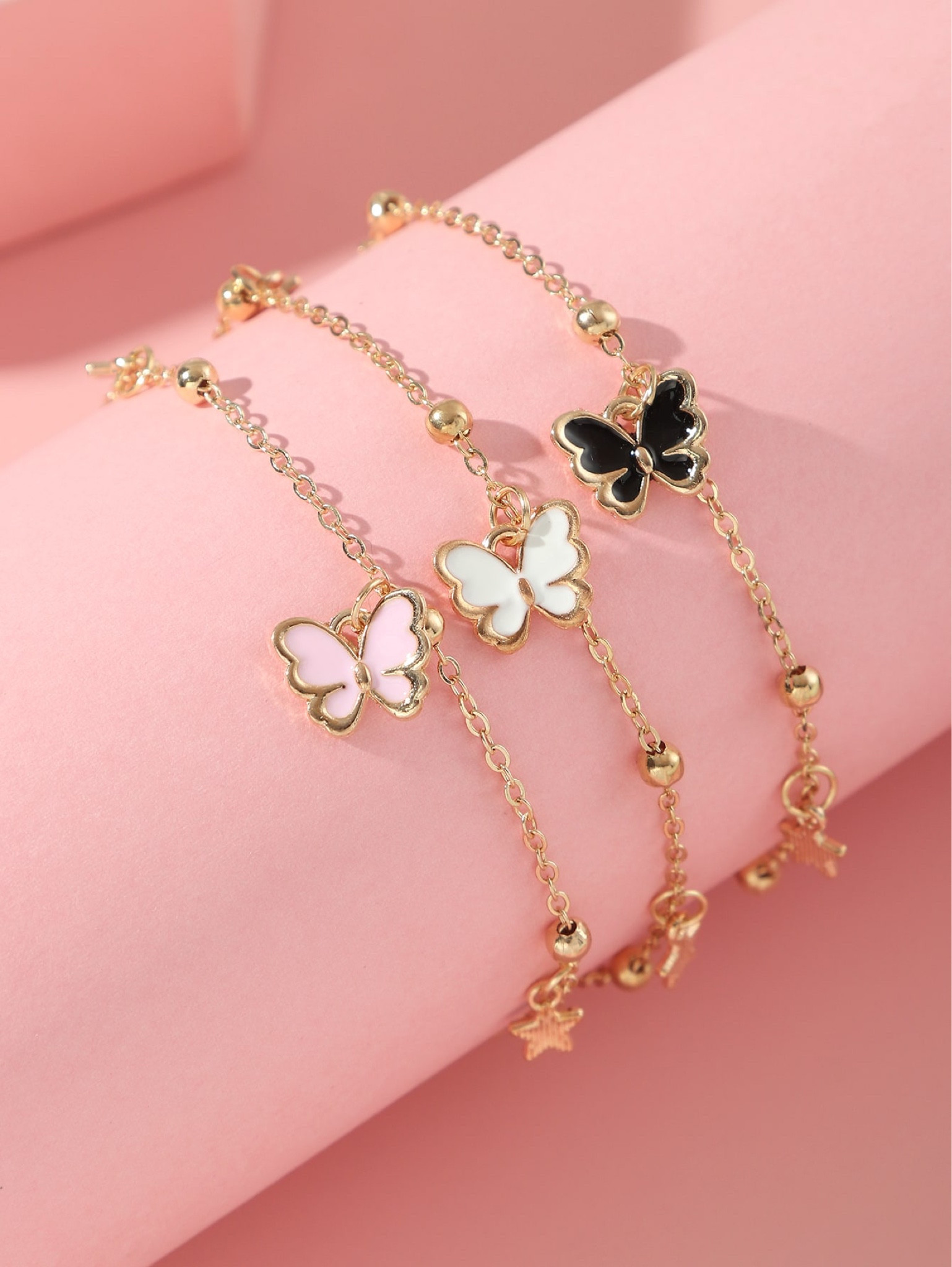 3pcs/Set Children's Butterfly & Pentagram Mixed Color Bracelets
I discovered amazing products on

#LTKBeauty #LTKPetite #LTKSeasonal