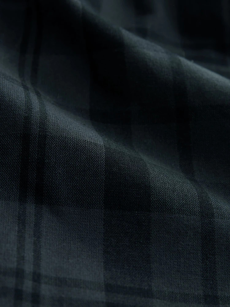 Navy Blue Check Hertiage Cord Collar Jacket | Next US