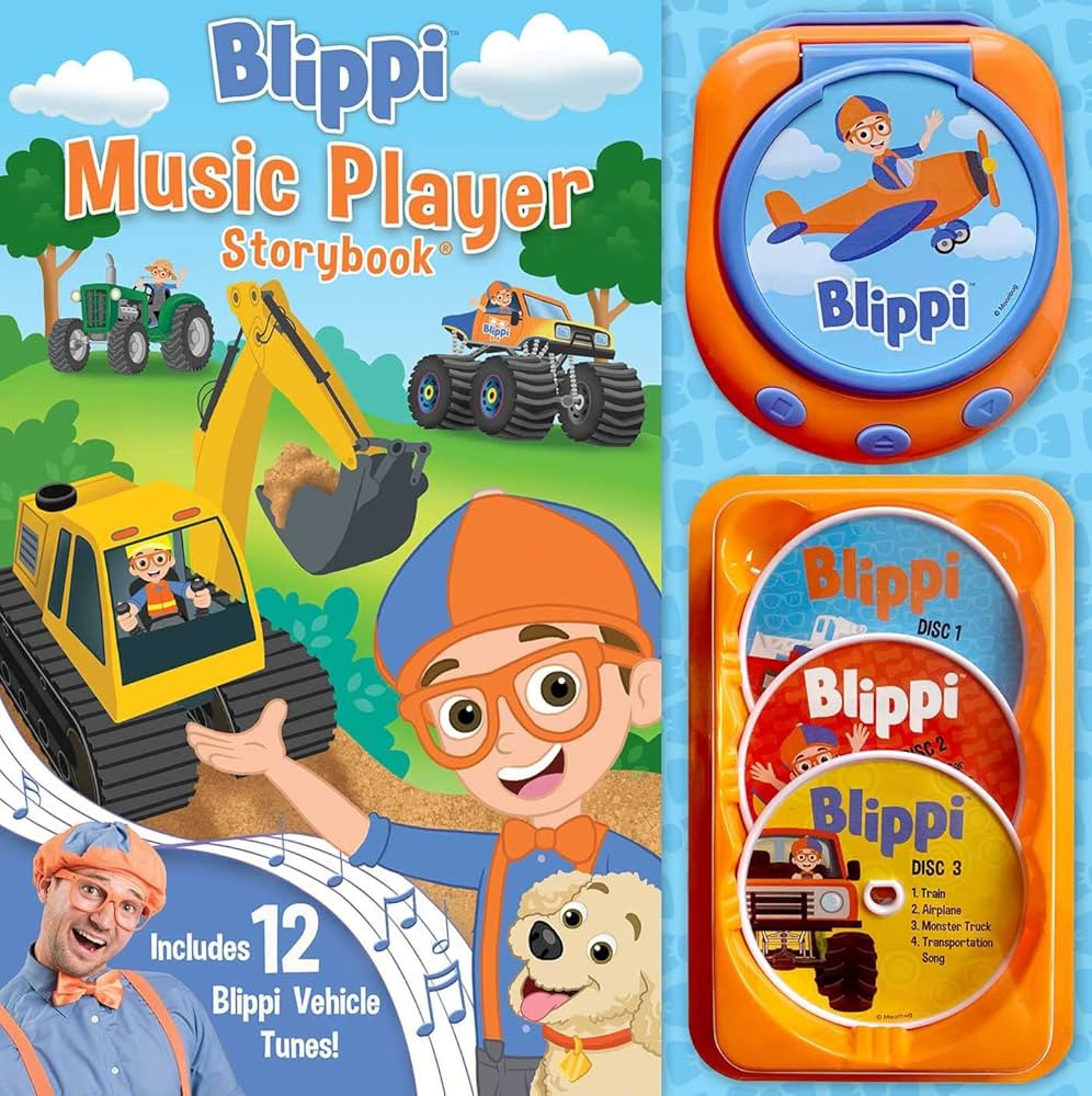 Blippi: Music Player Storybook | Amazon (US)