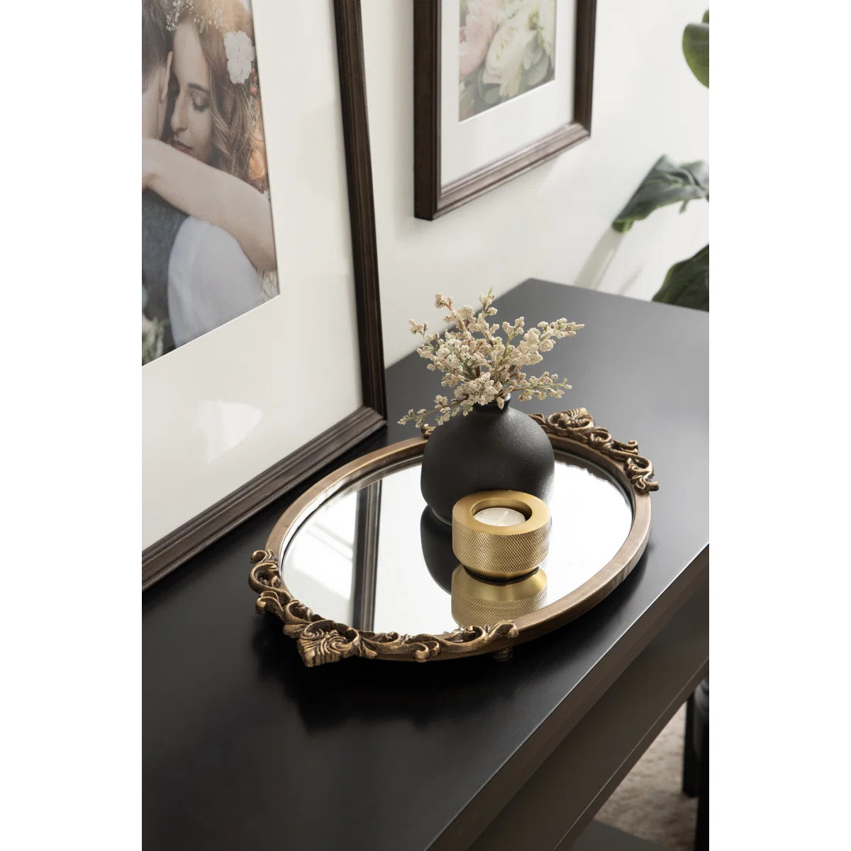 Brunman Oval Ornate Decorative Tray | Wayfair North America