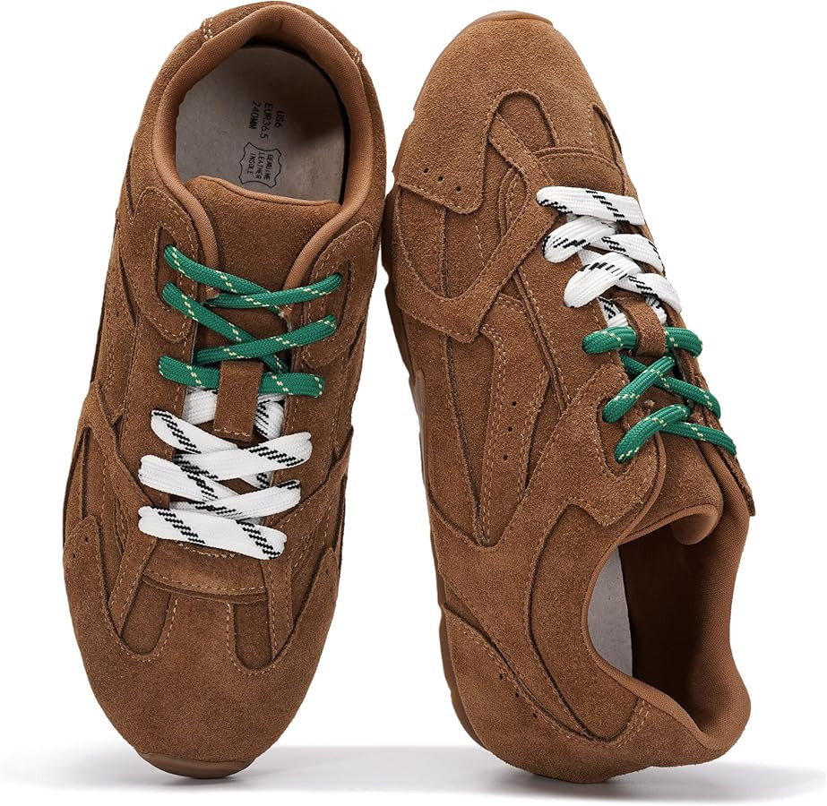 Project Cloud Leather Barefoot Shoes Women – Memory Foam Lace-Up Womens Sneakers – Lightweigh... | Amazon (US)