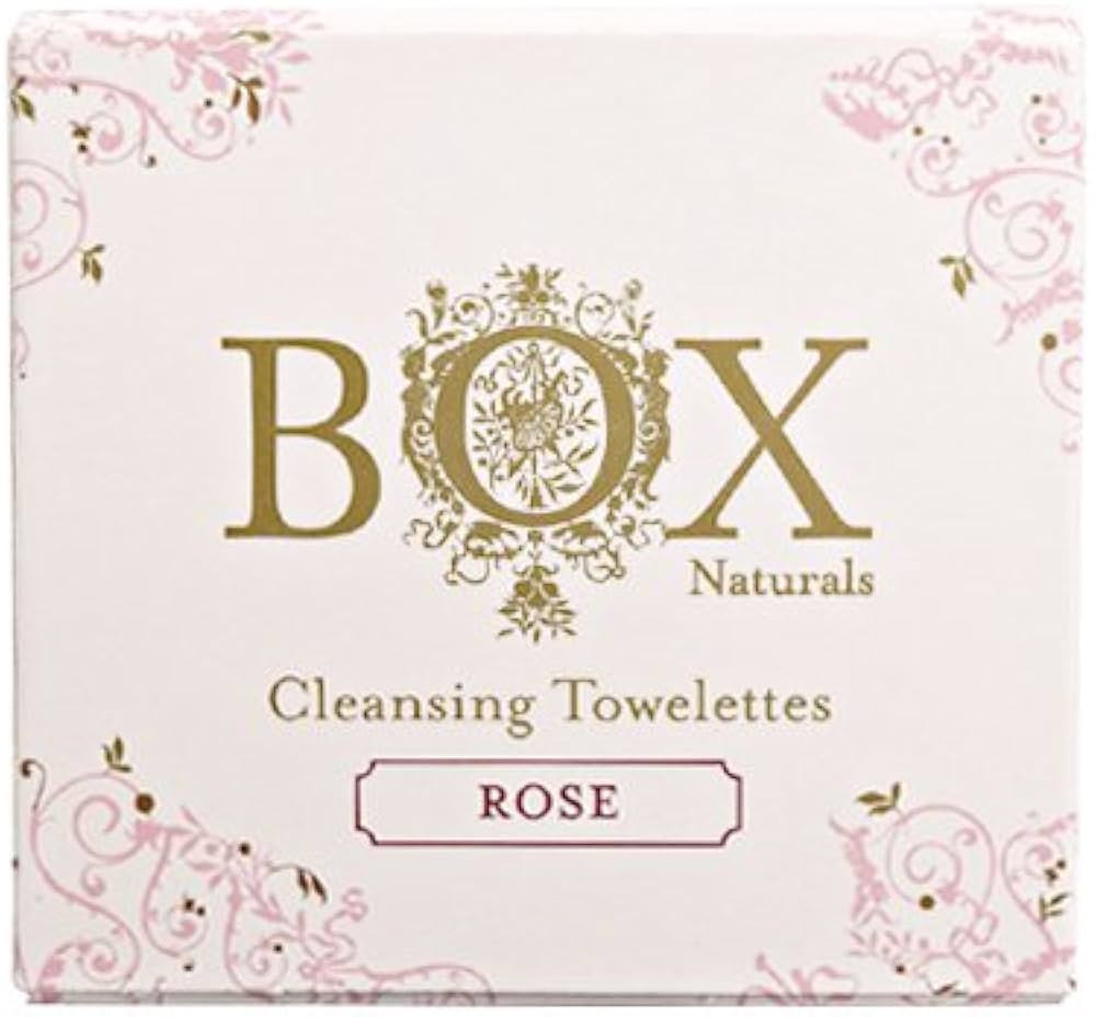 Cleansing Towelettes Organic Essential Oils Biodegradable (Rose) 12 Pack For Face and Body - Wet ... | Amazon (US)