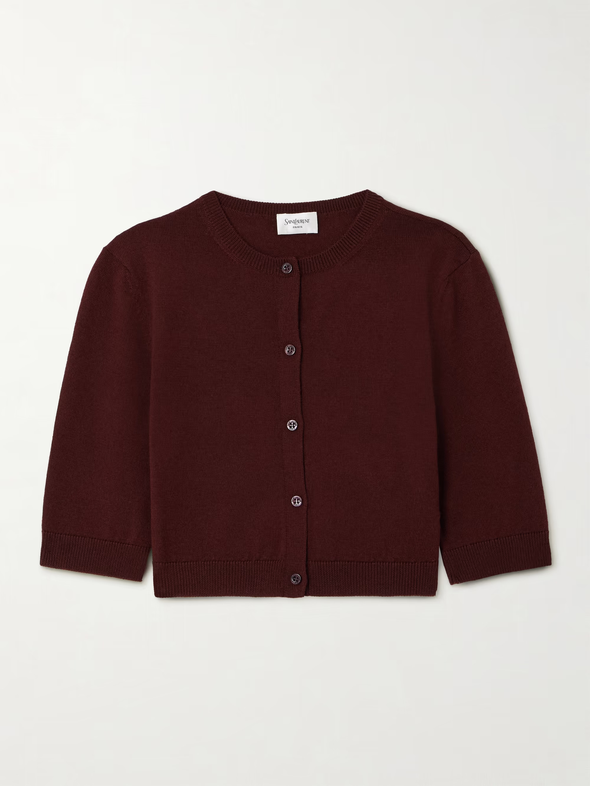 Cropped wool cardigan | NET-A-PORTER (US)