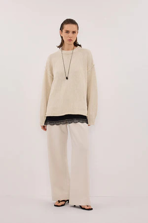 ROY PLASTER LONGLINE KNIT JUMPER | DISSH