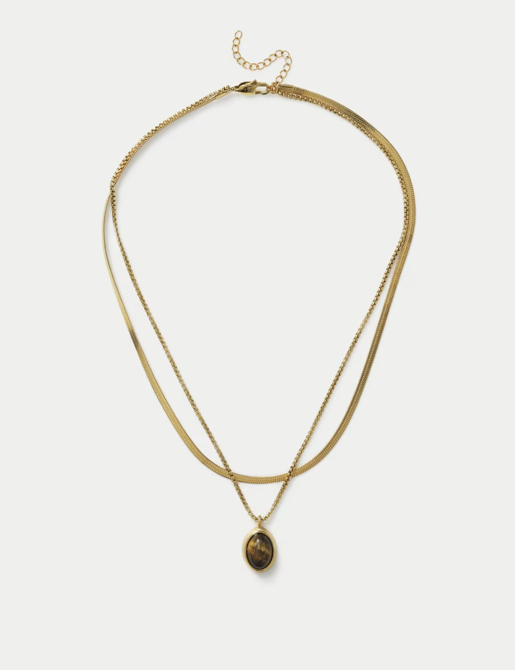 Natural Stone Layering Necklace | Marks & Spencer (UK)
