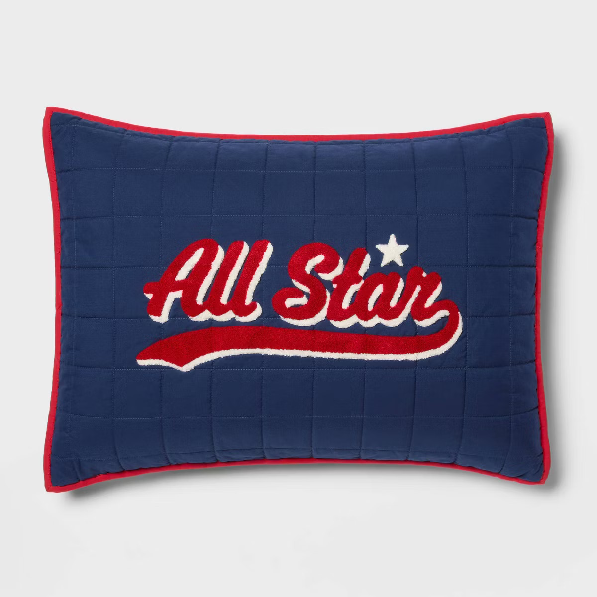 Standard All Star Sports Kids' Pillow Sham Blue - Pillowfort™ | Target