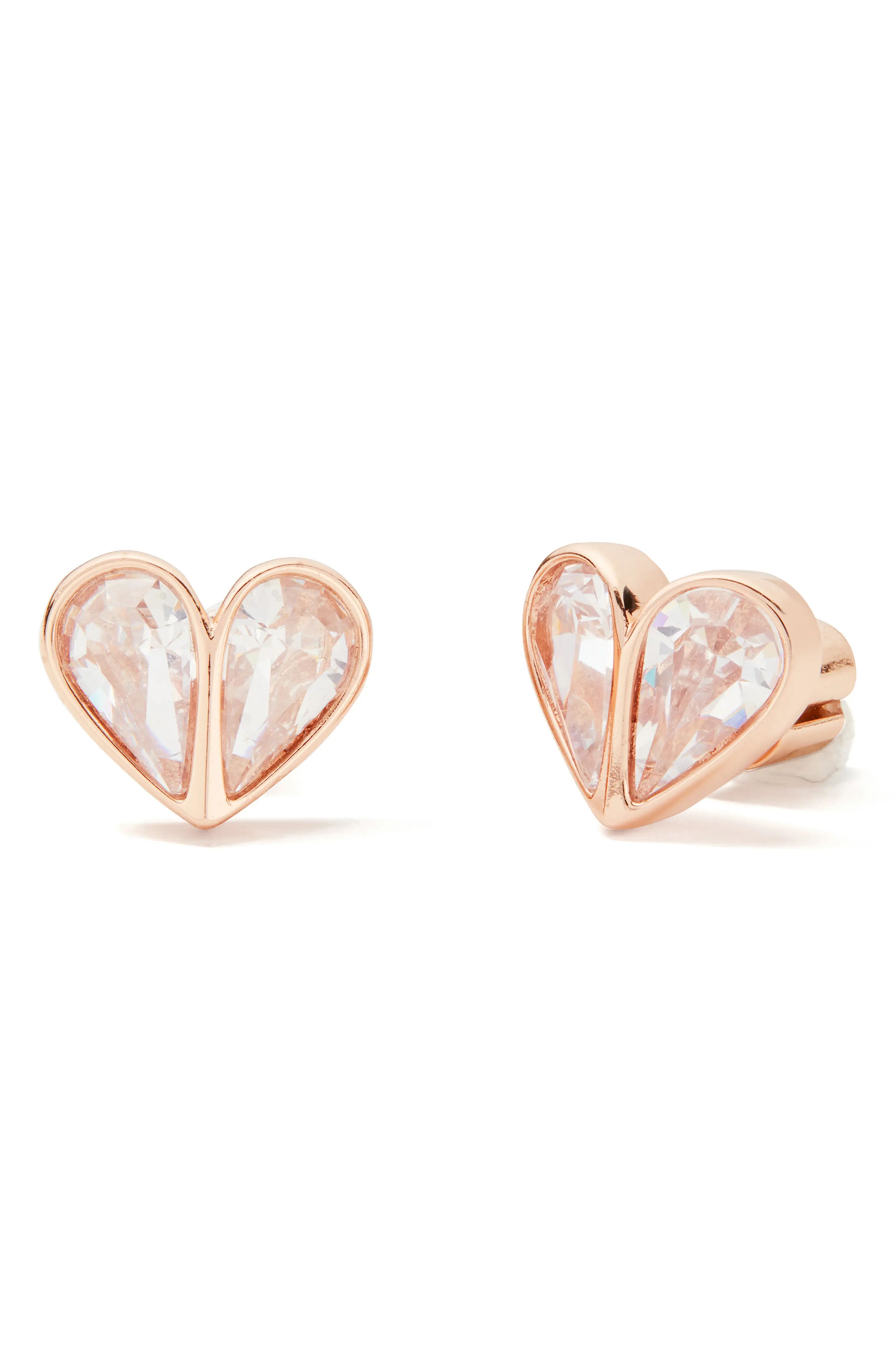 rock solid small heart stud earrings | Nordstrom