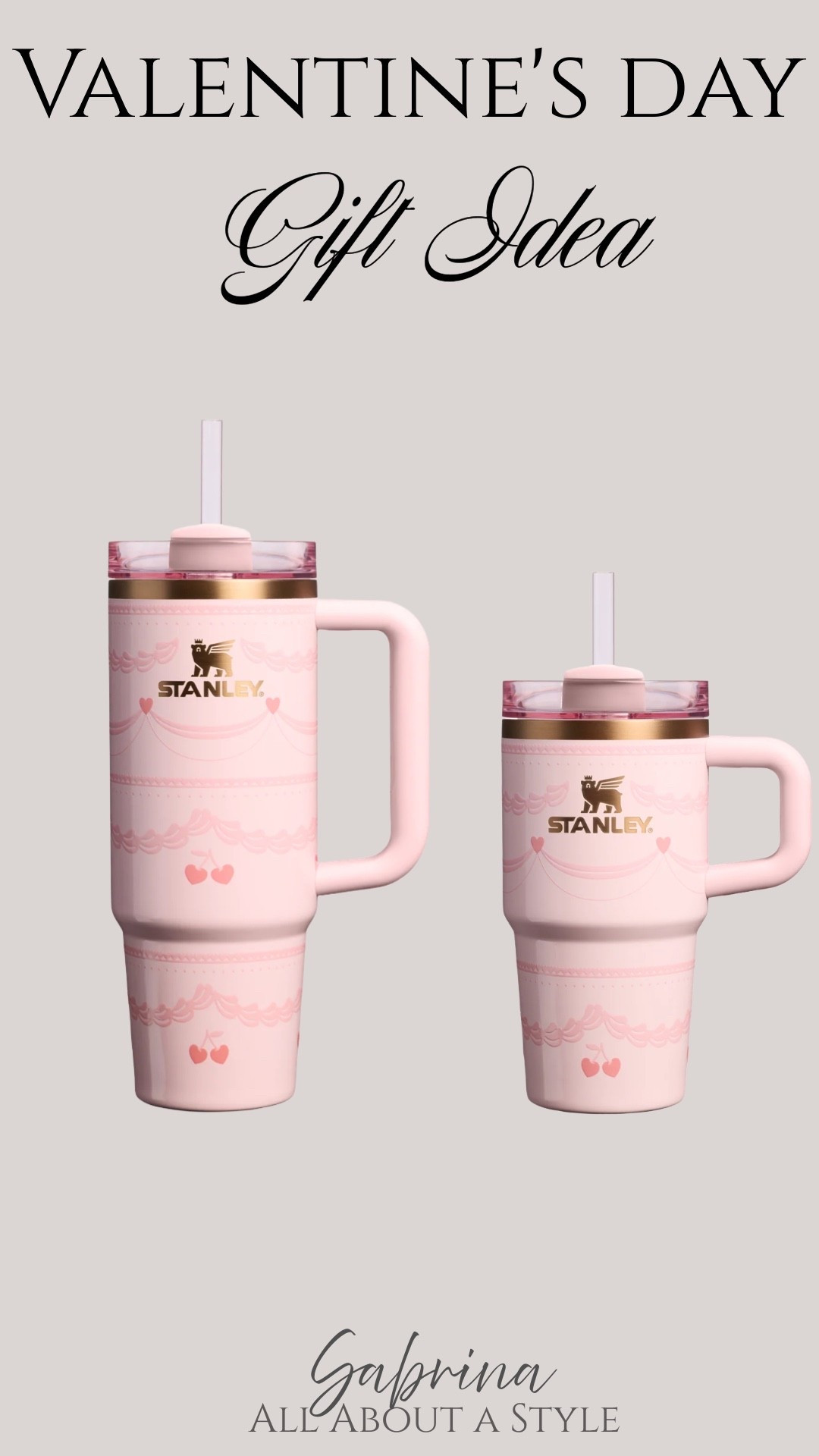 Valentine’s Stanley Cups! The cutest way to stay hydrated! Perfect for  gifting or treating yourself. These WILL sell out! 

#LTKFinds #StanleyCup #ValentinesDayFinds #GiftIdeasForHer #TrendingNow #ViralFinds #GalentinesDay

#LTKHome