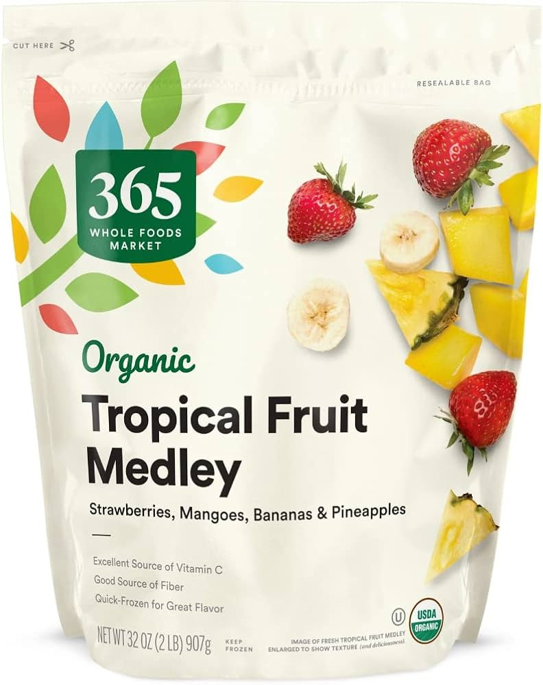 365 By Whole Foods Market, Frozen, Medley Tropical Organic, 32 Ounce | Amazon (US)
