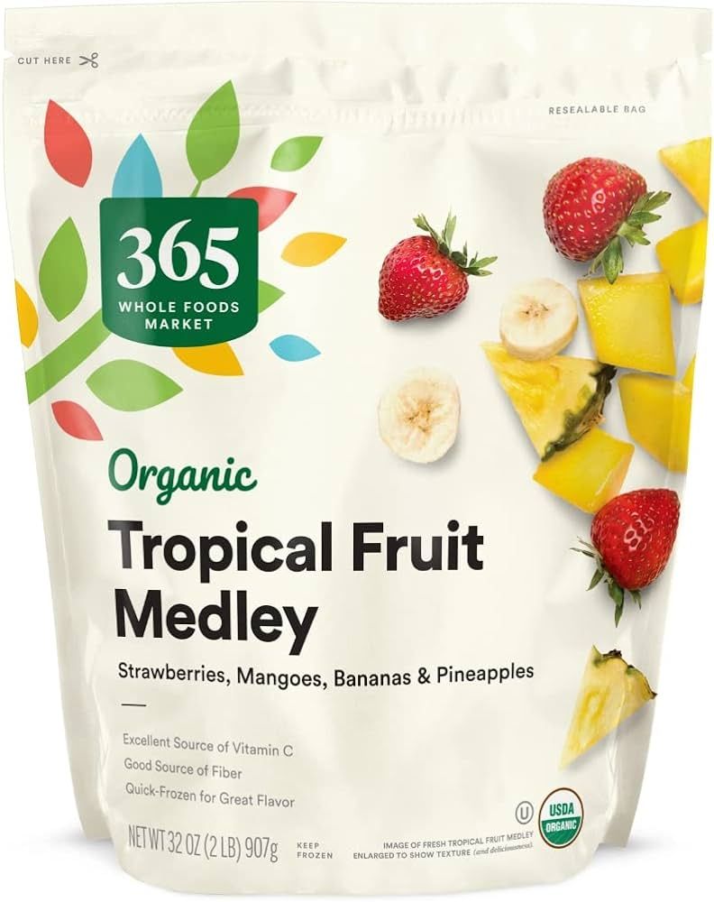 365 By Whole Foods Market, Frozen, Medley Tropical Organic, 32 Ounce | Amazon (US)