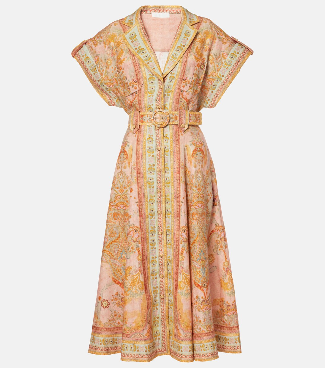 Hemdblusenkleid Acacia aus Leinen | Mytheresa (DACH)