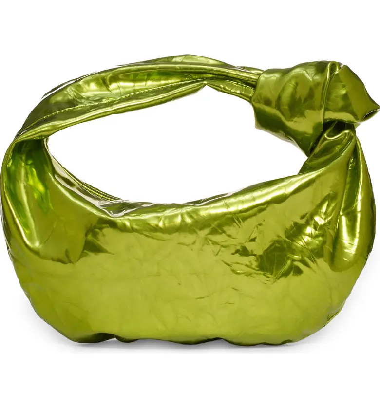 Bottega Veneta Mini Jodie Metallic Leather Hobo | Nordstrom | Nordstrom