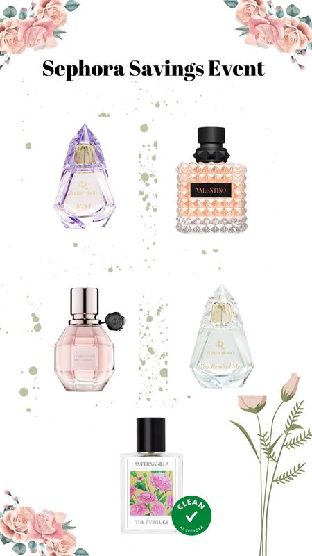 Must try fragrances!! Everything on sale now during the Sephora Savings event happening 4/5-4/15, use code YAYSAVE 

20% off for Rouge Members
15% off for VIB Members
10% off for Beauty Insider Members
30% off on all Sephora Collection 

#LTKxSephora #LTKbeauty #LTKsalealert
