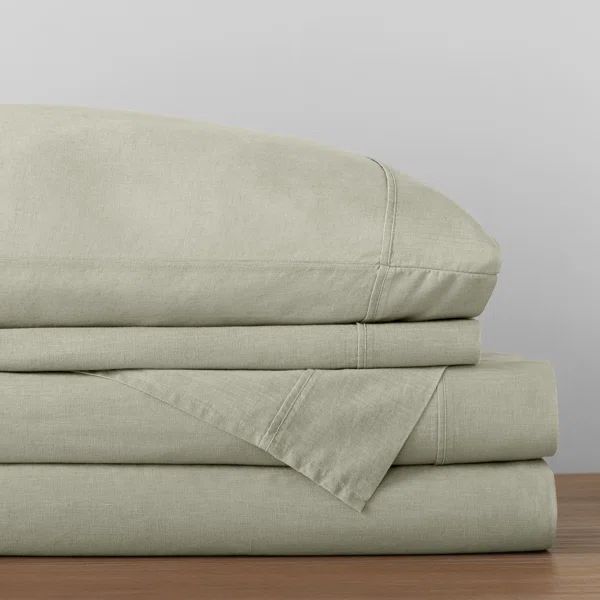 Jeffen Linen Blend Sheet Set | Wayfair North America