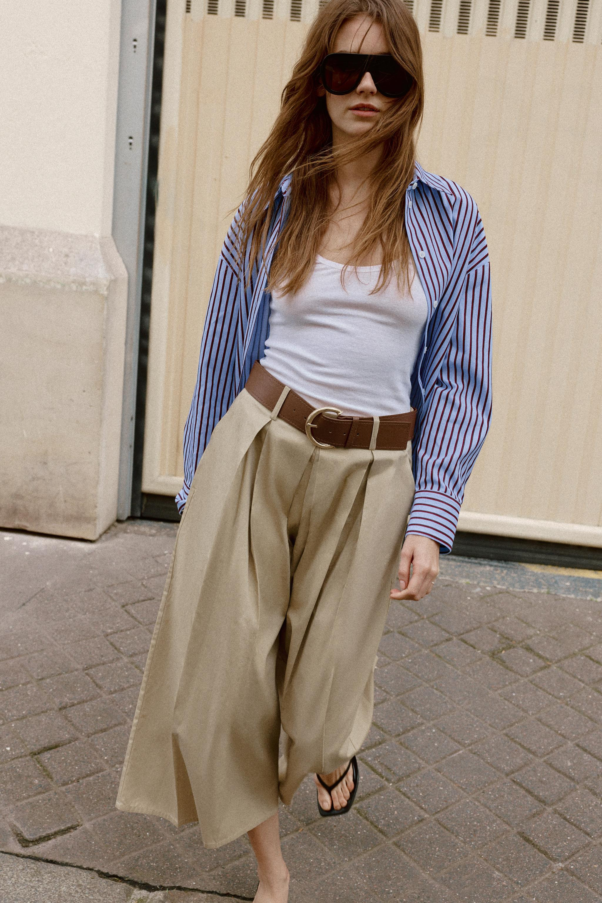 BELTED CULOTTES | Zara US