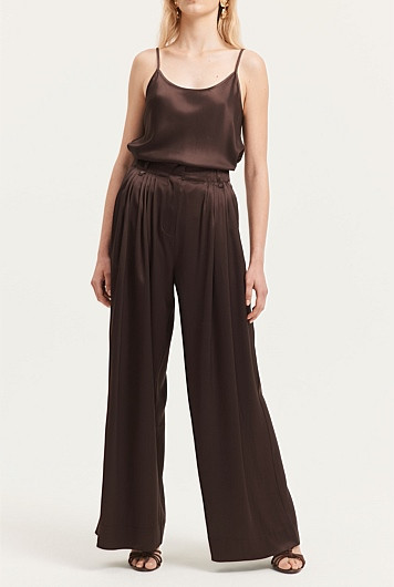 Satin Pleat Pant | Country Road (AU)