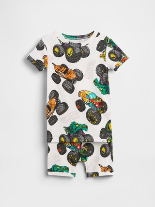 Kids & Baby Hot Wheels Organic Brushed Cotton PJ Short Set | Gap (US)