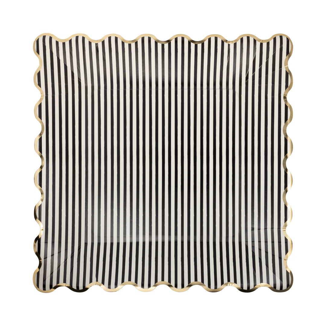 Striped Grad 11" Plate | My Mind's Eye