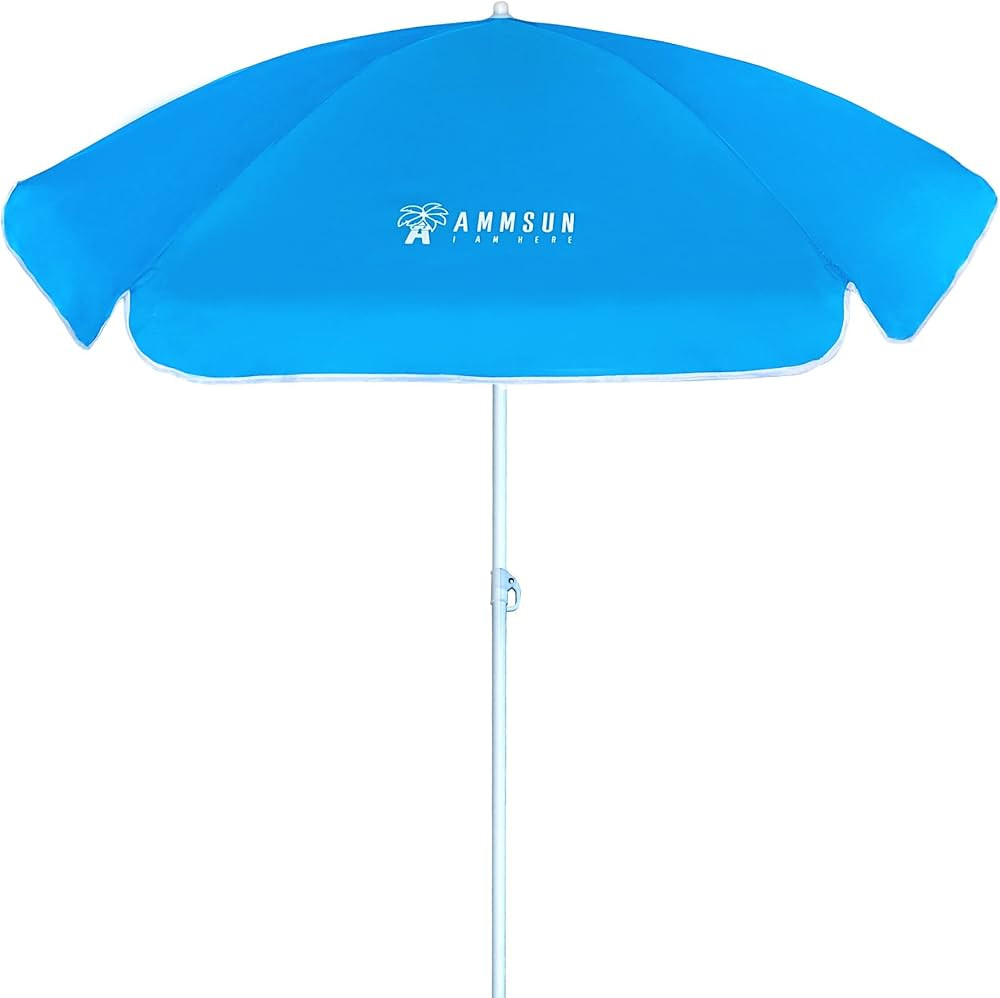 AMMSUN 47 Inch/ 5ft Seaside Umbrella for Sand and Water Table - Kids Durable Umbrellas for childr... | Amazon (US)