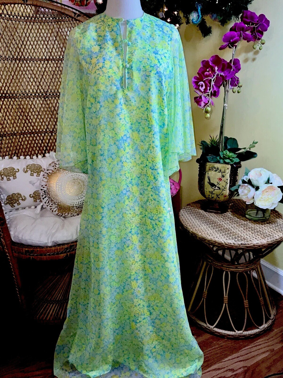 Lilly Pulitzer NWT Vintage Maxi Caftan 🦄 1960-1970’s Size S 🦄 STUNNING!  | eBay | eBay US