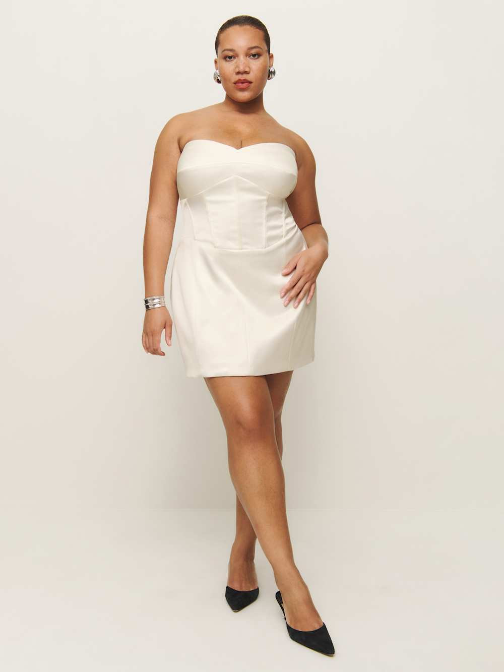 Pacie Satin Dress Es | Reformation (Global)