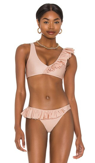 Annalie Top in Blush | Revolve Clothing (Global)